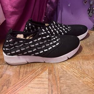 SARTO By Franco Sarto Black and White Sneakers